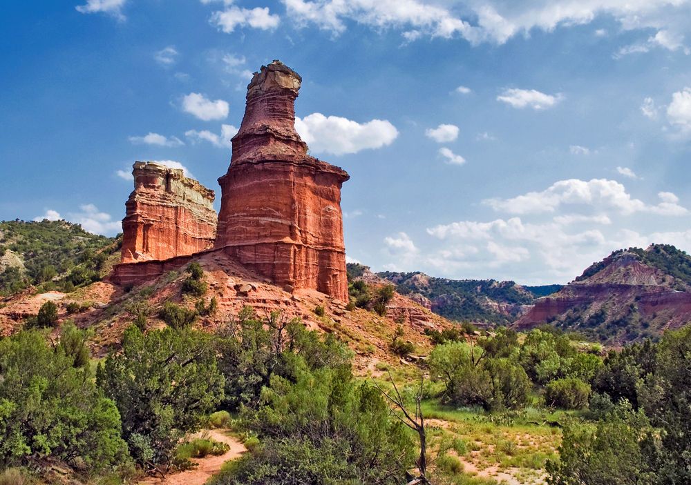 Lighthouse Formation at Palo Duro Canyon